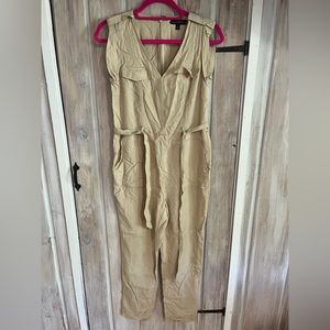 Khaki Banana Republic Jumpsuit